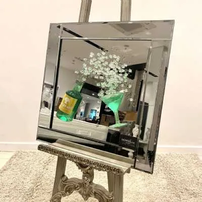 3D Green Whitley Neil And Cocktail Glitter Wall Art Mirror