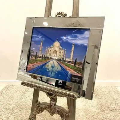 Taj Mahal Glitter Wall Art Mirror