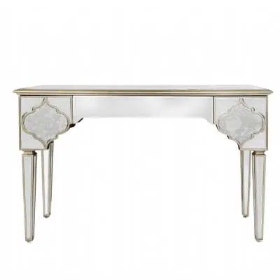 Morocco 3 Drawer Mirror Console Table