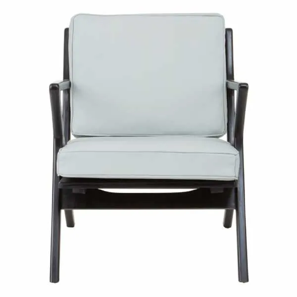 Kendari Grey Cow Leather Chair