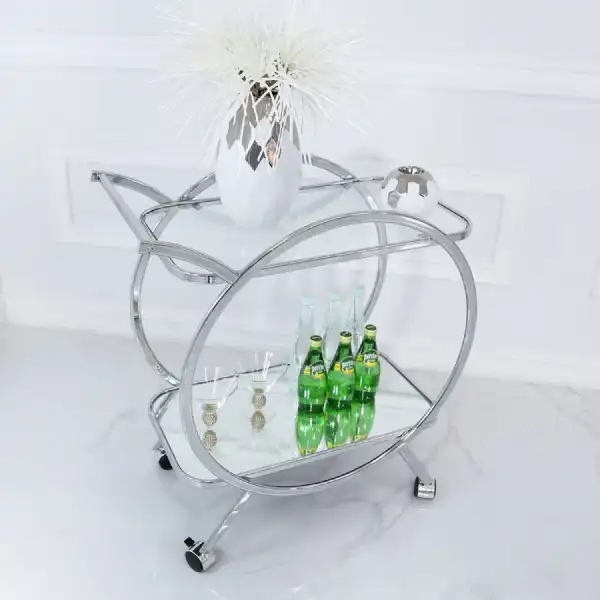 Henry Drinks Trolley In Mirror And Chrome