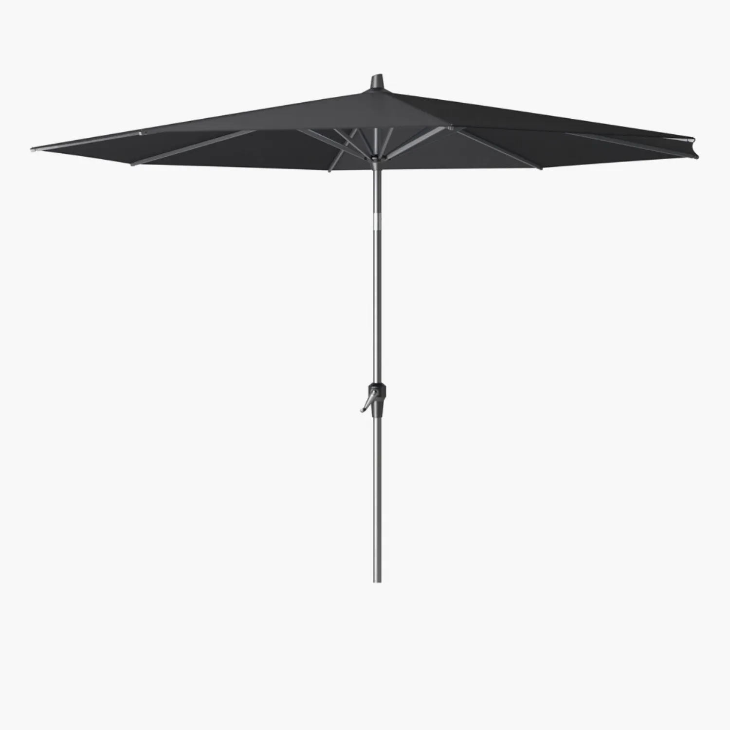 Faded Black Premium 3m Round Outdoor Parasol