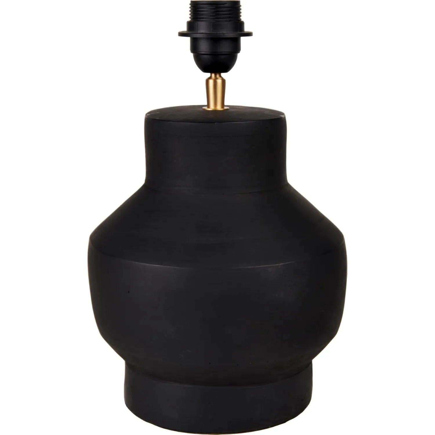 Inna Black Urn Terracotta Table Lamp