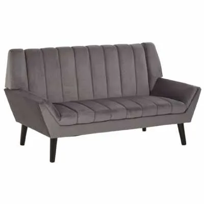 Savina 2 Seat Grey Sofa