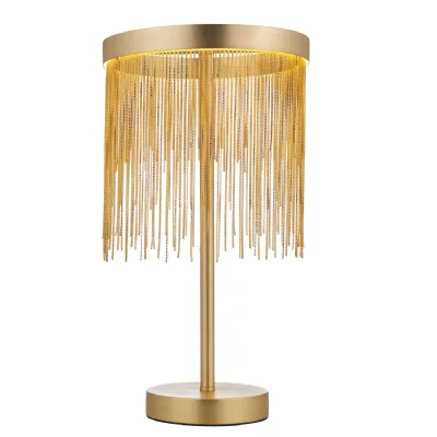 Table Lamp Satin Brass