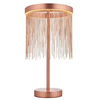 Table Lamp Brushed Copper