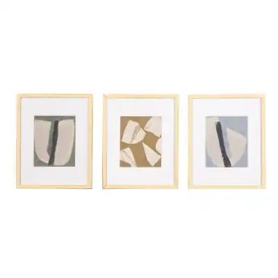 Textured Abstract Art Set of 3