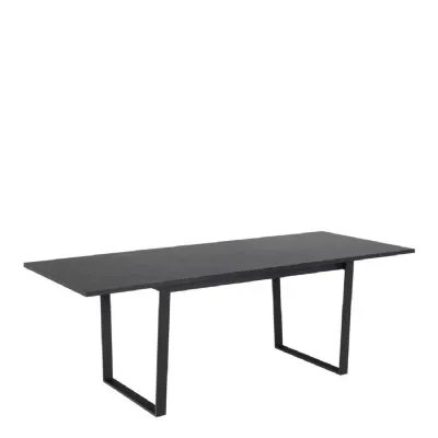 Amble Dining Table with Black Marble Effect