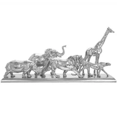 Xl Silver Art Animal Kingdom Ornament
