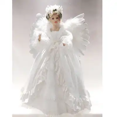 Moving Angel White Dress 32in