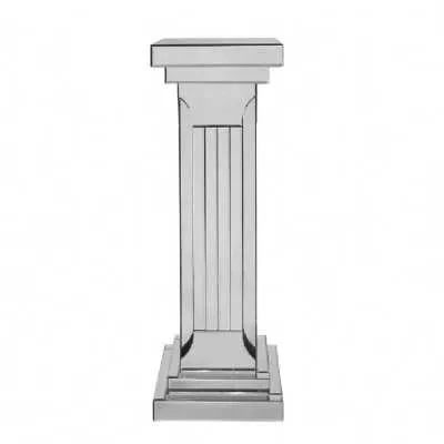 76cm Classic Mirror Pillar Table