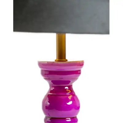 Purple Gloss Table Lamp