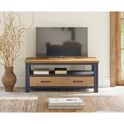 Splash of Blue Widescreen Television cabinet