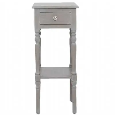 Delia 1 Drawer Telephone Table Taupe