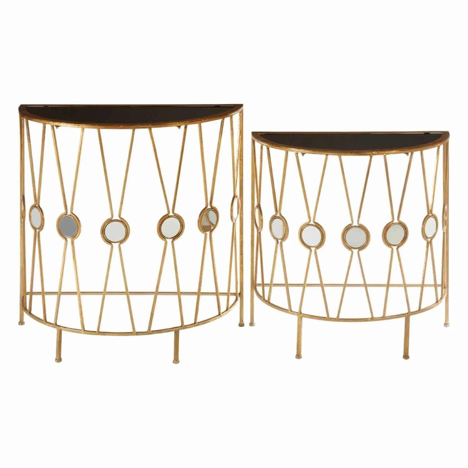 Set Of 2 X Design Console Tables