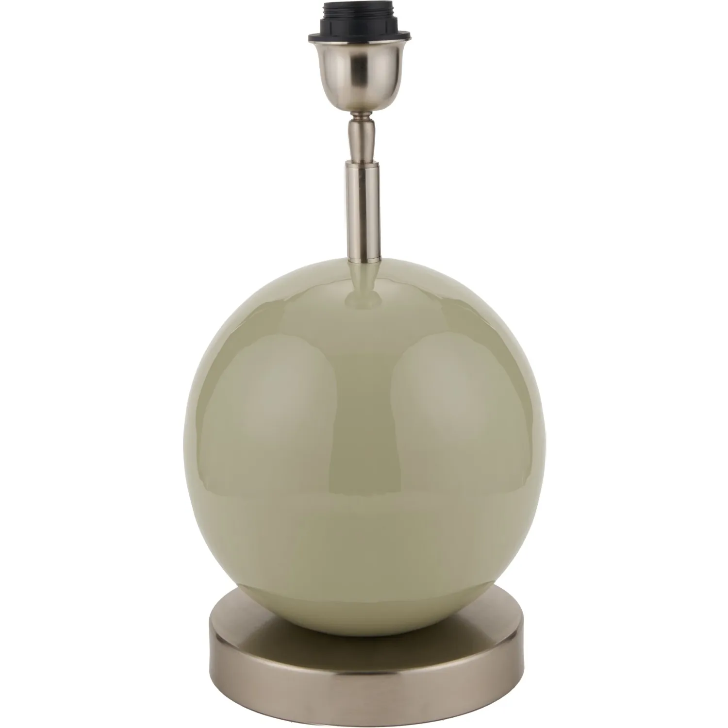 Sofia Sage and Silver Enamel Table Lamp