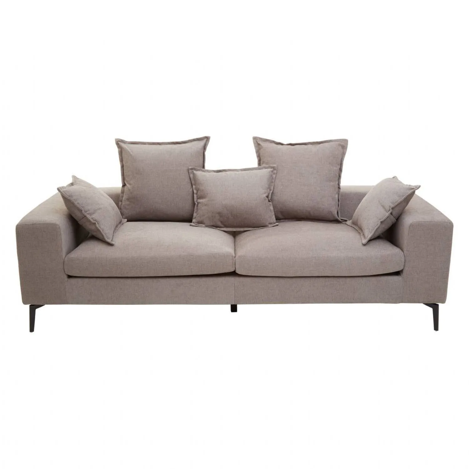 Avignon 3 Seat Grey Sofa