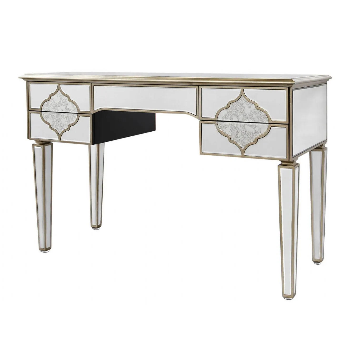Morocco 5 Drawer Mirror Dressing Table
