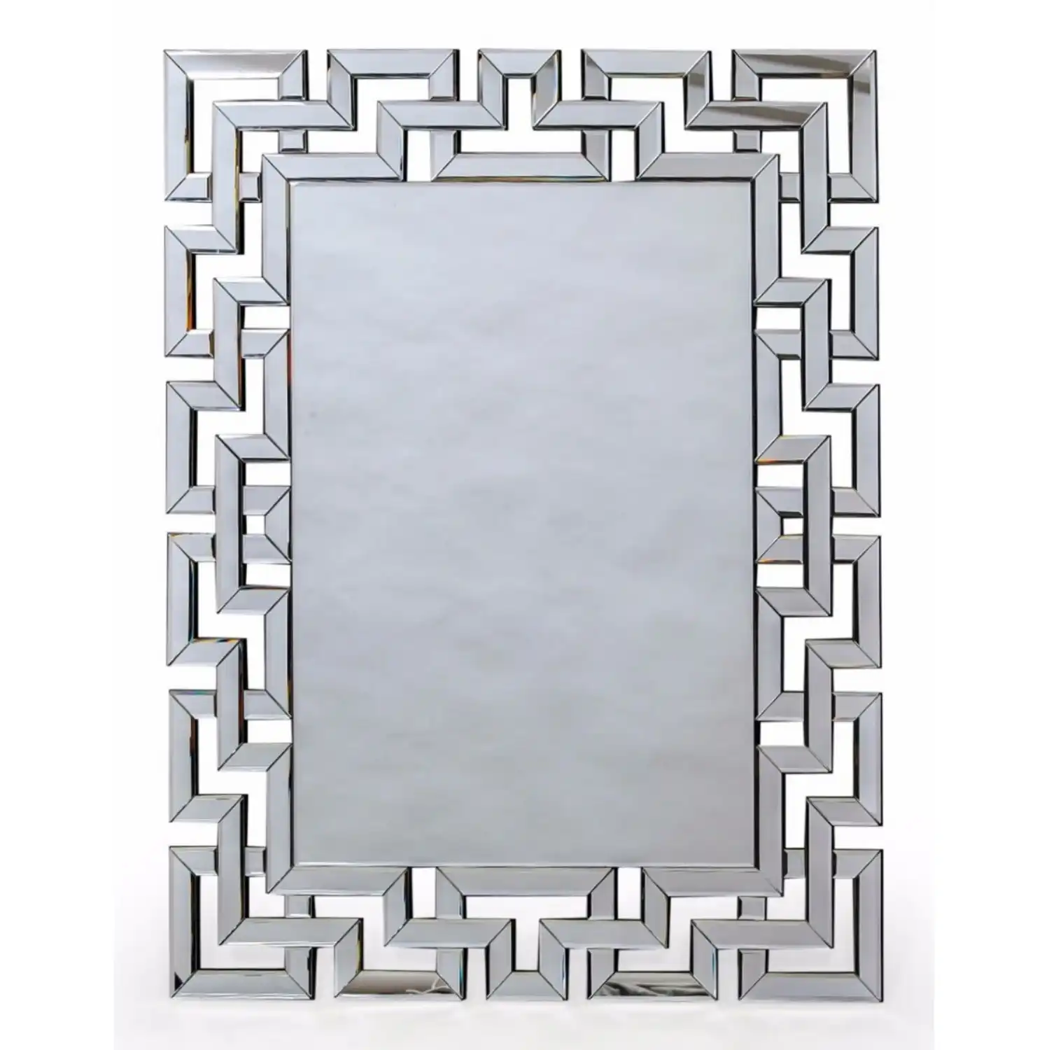 Large Rectangle Chain Link Wall Mirror